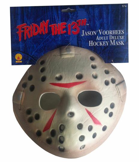 Rubies Friday 13th Jason Voorhees Foam Mask Replica Horror Nuova - 3