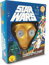 Rubie's Maschera Marvin The Martian – Vacuform Plastica Con Cinturino Elastico – Taglia Unica Per Bambini E Adulti – Ufficiale