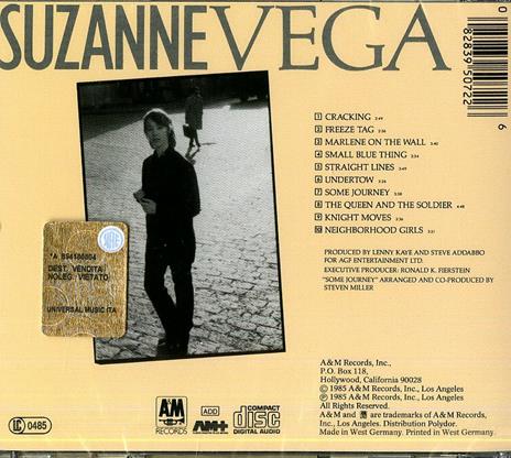 Suzanne Vega - CD Audio di Suzanne Vega - 2