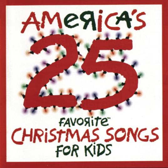 America's 25 Favorite Christmas Songs For Kids (Split Trax) - CD Audio