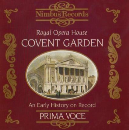 Covent Garden: An Early History On Record (Prima Voce) - CD - CD Audio