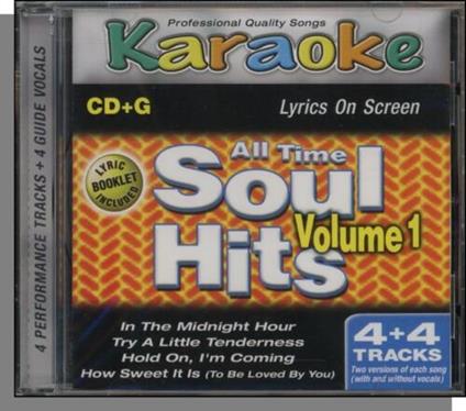 Karaoke: All Time Soul Hits Vol.1 - CD Audio