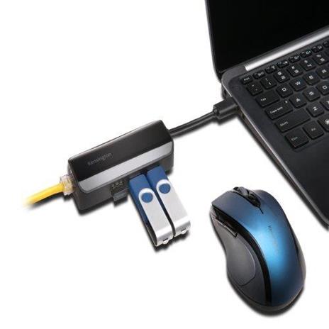 Adattatore di rete Powerline Ethernet Rj 45 E Hub A 3 Porte USB 3.0 - 11