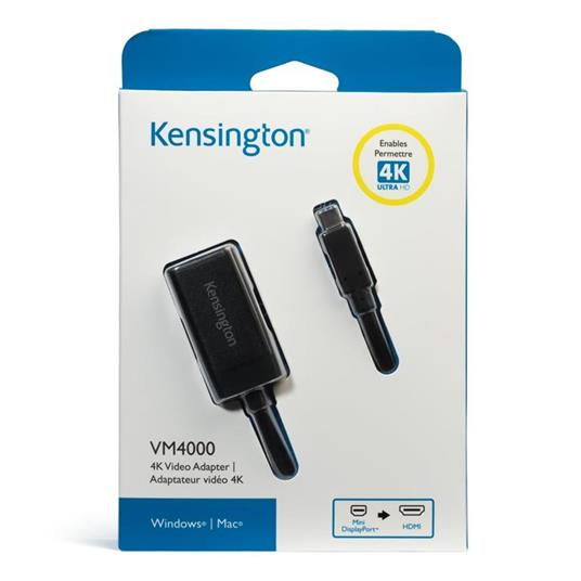 Kensington VM4000 Mini DisplayPort per scheda video HDMI 4K - 17