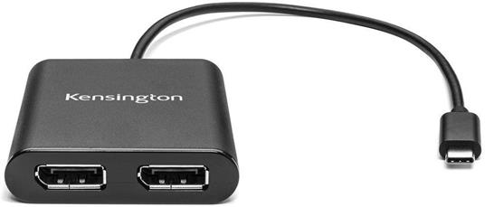 Kensington Adattatore video da USB-C a DisplayPort 1.2 doppio - 2