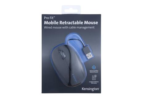 Mini Mouse Ottico Kensington Ci25M USB con Cavo Riavvolgibile - 12