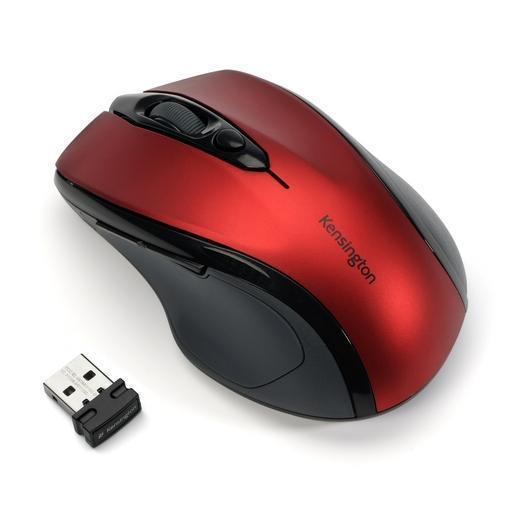 Mouse Wireless Kensington Pro Fit Standard Ps2 USB Rosso - 7
