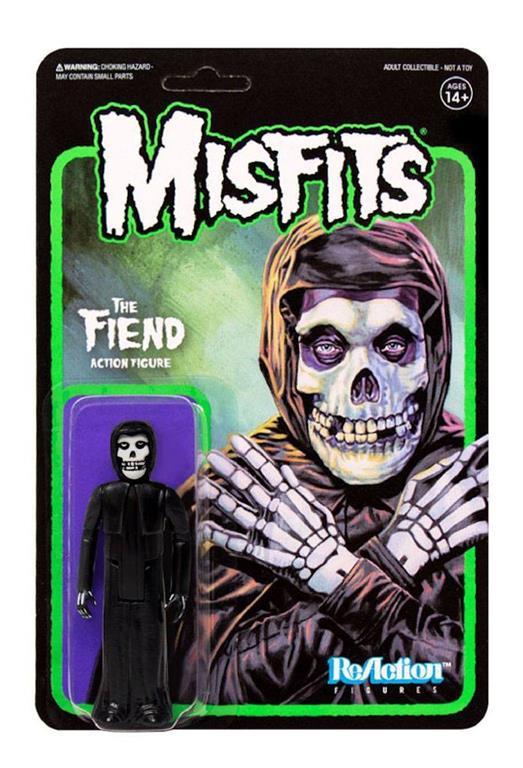 Funko Super 7 Reaction Misfits The Fiend Midnight Black Vintage Retro Figure - 3