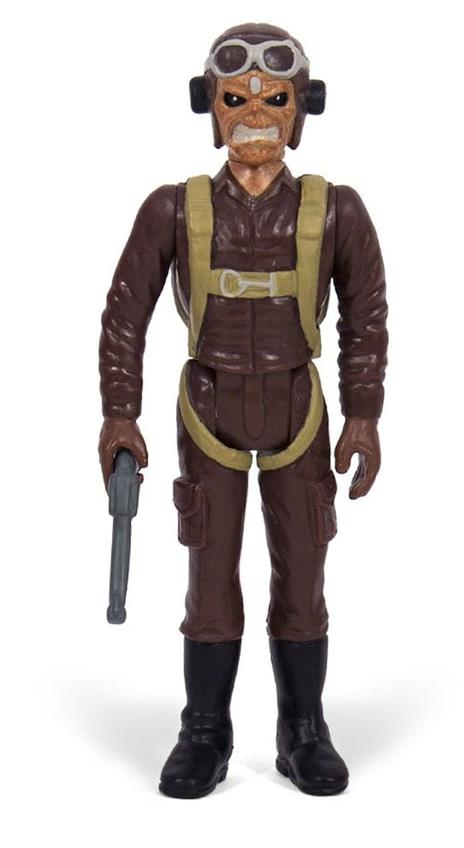 Funko Super 7 Reaction Iron Maiden Eddie Pilot Aces High Vintage Retro Figure - 3