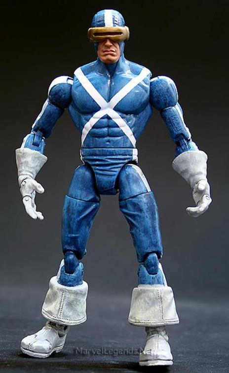 Toy Biz Marvel Legends 10 Action Figure Cyclops Variant New! Nuovo - 3