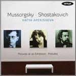 Quadri di un'esposizione / Préludes (Trascrizione per pianoforte) - CD Audio di Modest Mussorgsky,Dmitri Shostakovich