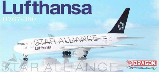 Lufthansa B767-300 1:400 Plastic Model Kit Ripdwi 55528