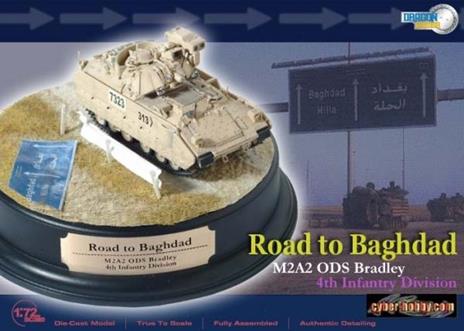 M2A2 Ods Bradley 4Th Infantry Division Tank Road To Baghdad 1:72 Plastic Model Kit Ripdar 60196