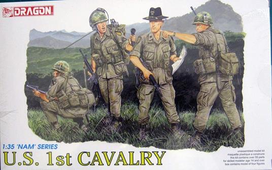 Fanteria US 1ST CAVALRY 1/35. Dragon Models DR3312 - 2