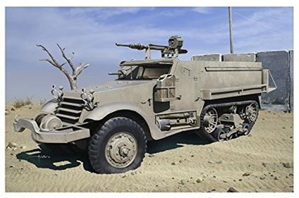 Veicolo semicingolato IDF M3 HALFTRACK w/20cm HS.404 CANNON 1/35. Dragon Models DR3598