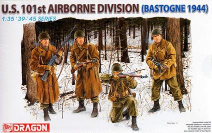 Soldati U.S.101st Airborne division. Dragon Models Bastogne 1944 (DR6163