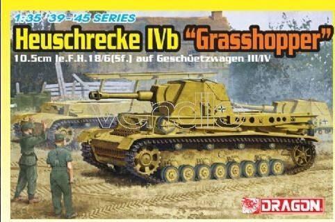 Modellino Dragon 6439 Heuschrecke Ivb Grasshopper Kit 1:35 Mezzi Militari - 2