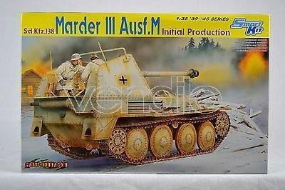 Modellino Dragon 6464 Marder Iii Ausf.M Initial Production Smart Kit 1:35 Mezzi Militari