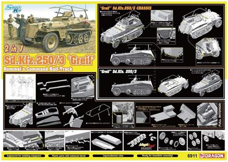 Sd.Kfz. 250/3 Greif 2 In 1 Scala 1/35 (DR6911) - 6
