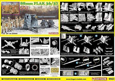 1/35 88mm Flak 36/37 2in1 (DR6923)