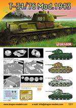 Dragon Models: 1/72 T-34/76 Mod. 1943
