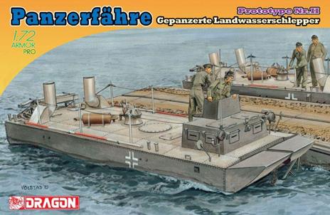 Panzerfahre Gepanzerter Landwasserschlepper Prototype Nr.Ii 1:72 Plastic Model Kit D7490