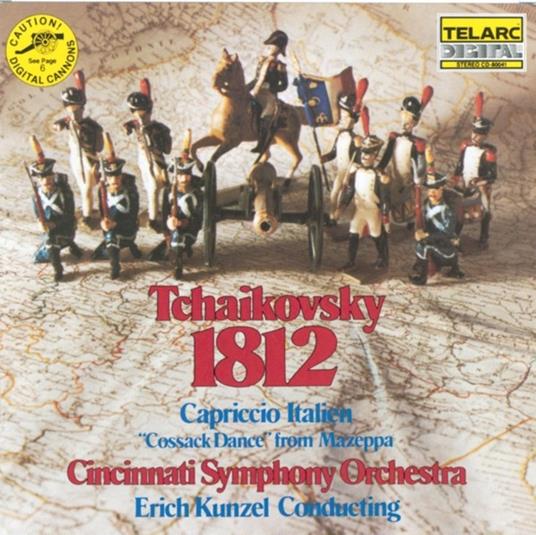 Overture 1812 - CD Audio di Pyotr Ilyich Tchaikovsky,Erich Kunzel,Cincinnati Symphony Orchestra