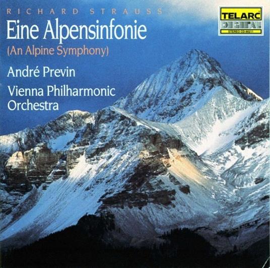 Sinfonia delle Alpi (Eine Alpensinfonie) - CD Audio di Richard Strauss,André Previn,Wiener Philharmoniker