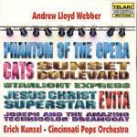 Musiche di Andrew Lloyd Webber - CD Audio di Erich Kunzel,Andrew Lloyd Webber,Cincinnati Pops Orchestra