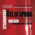 Sinfonia n.5 / La sagra della Primavera (Le Sacre du Printemps) - CD Audio di Igor Stravinsky,Paavo Järvi,Cincinnati Symphony Orchestra
