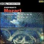 Sinfonie n.32, n.35, n.36, n.38, n.39 - CD Audio di Wolfgang Amadeus Mozart,Sir Charles Mackerras,Prague Chamber Orchestra