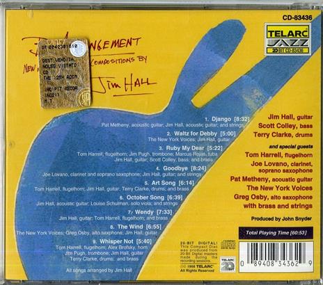 By Arrangement - CD Audio di Jim Hall - 2