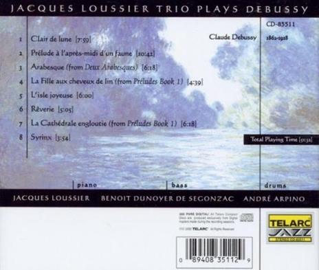 Plays Debussy - CD Audio di Jacques Loussier - 2