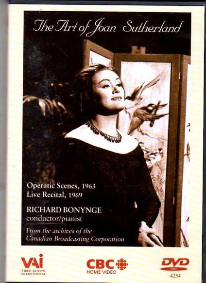 Joan Sutherland: The Art Of Joan Sutherland - Dvd - DVD