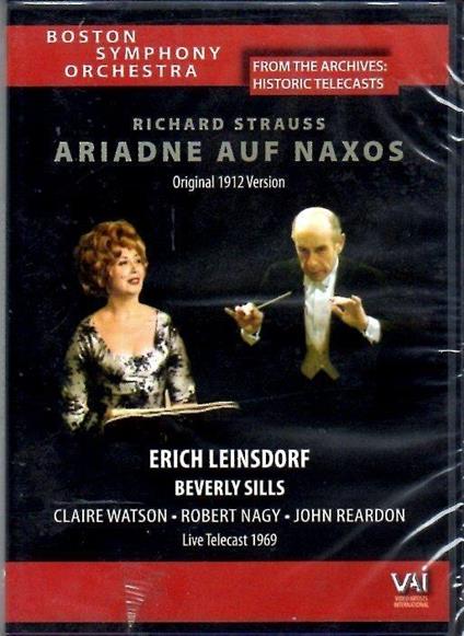 Ariadne Auf Naxos - DVD di Richard Strauss,Beverly Sills,Erich Leinsdorf