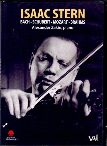 Sonatina / Chaconne / Adagio, Rondo / Scherzo (DVD) - DVD di Johann Sebastian Bach,Johannes Brahms,Wolfgang Amadeus Mozart,Franz Schubert,Isaac Stern