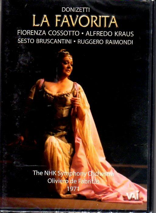 Favorita (DVD) - DVD di Gaetano Donizetti,Alfredo Kraus,Fiorenza Cossotto,Sesto Bruscantini,Oliviero De Fabritiis