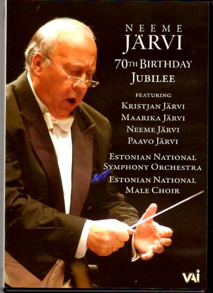 KAPP Villem - Neeme Jarvi 70th birthday jubilee (DVD) - DVD
