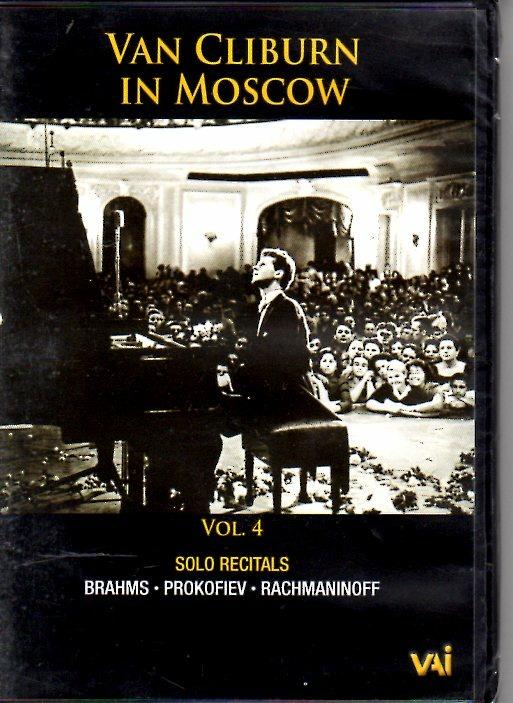 Van Cliburn in Moscow vol.4 - DVD di Johannes Brahms