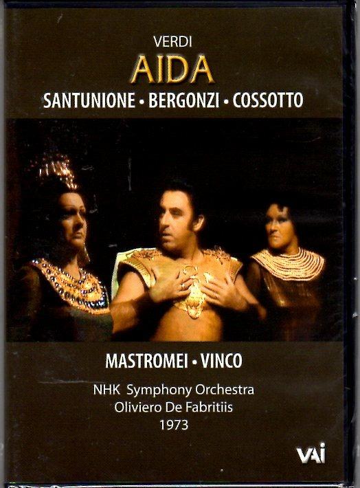 Aida (DVD) - DVD di Giuseppe Verdi,Carlo Bergonzi,Fiorenza Cossotto,Oliviero De Fabritiis