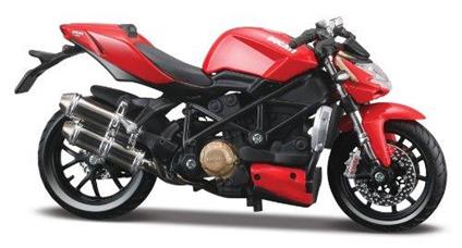 Ducati Mod Streetfighter S Red Motorbike 1:12 Model MI11024R