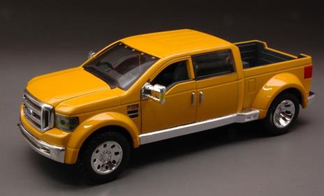 Ford Mighty F-350 Super Duty 2002 Yellow 1:31 Model Balmi31213