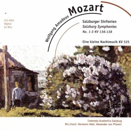 Salzburger Simfonien - CD Audio di Wolfgang Amadeus Mozart