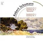 Sinfonie n.3, n.4 - CD Audio di Robert Schumann