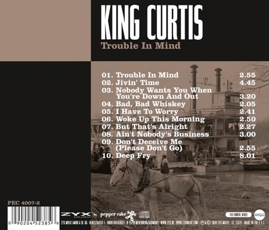 Trouble In Mind - CD Audio di King Curtis