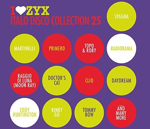 ZYX Italo Disco Collection 25 - CD Audio - 2