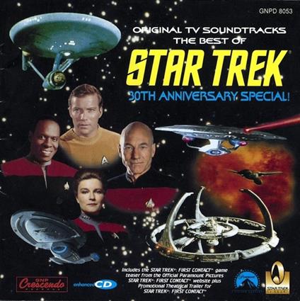 Star Trek-30th Anniversar (Colonna sonora) - CD Audio