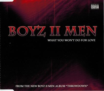 What You Won't Do For - CD Audio Singolo di Boyz II Men
