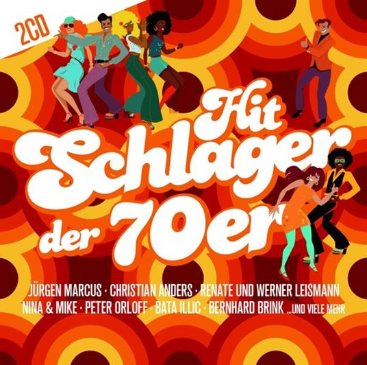 Hit Schlager der 70er - CD Audio