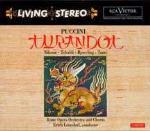 Turandot - CD Audio di Giacomo Puccini,Birgit Nilsson,Renata Tebaldi,Jussi Björling,Erich Leinsdorf,Orchestra del Teatro dell'Opera di Roma